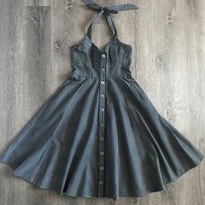 EUC Maeve A line striped button down Dress (0/XS)